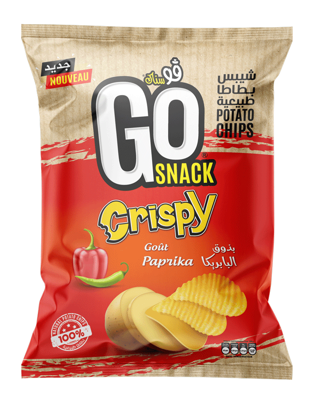GOSNACK® POTATO CHIPS SAVEUR PAPRIKA