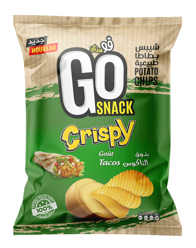 GOSNACK® POTATO CHIPS SAVEUR TACOS