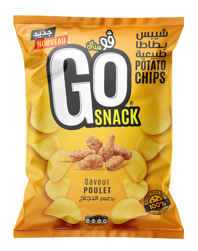 GOSNACK® POTATO CHIPS SAVEUR POULET
